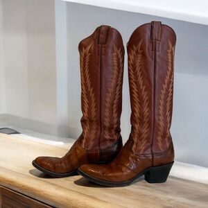 Vintage 1981 Larry Mahan Cowboy Boots Women’s.